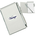 Aluminum Jotter Pad Holder w/ Pen